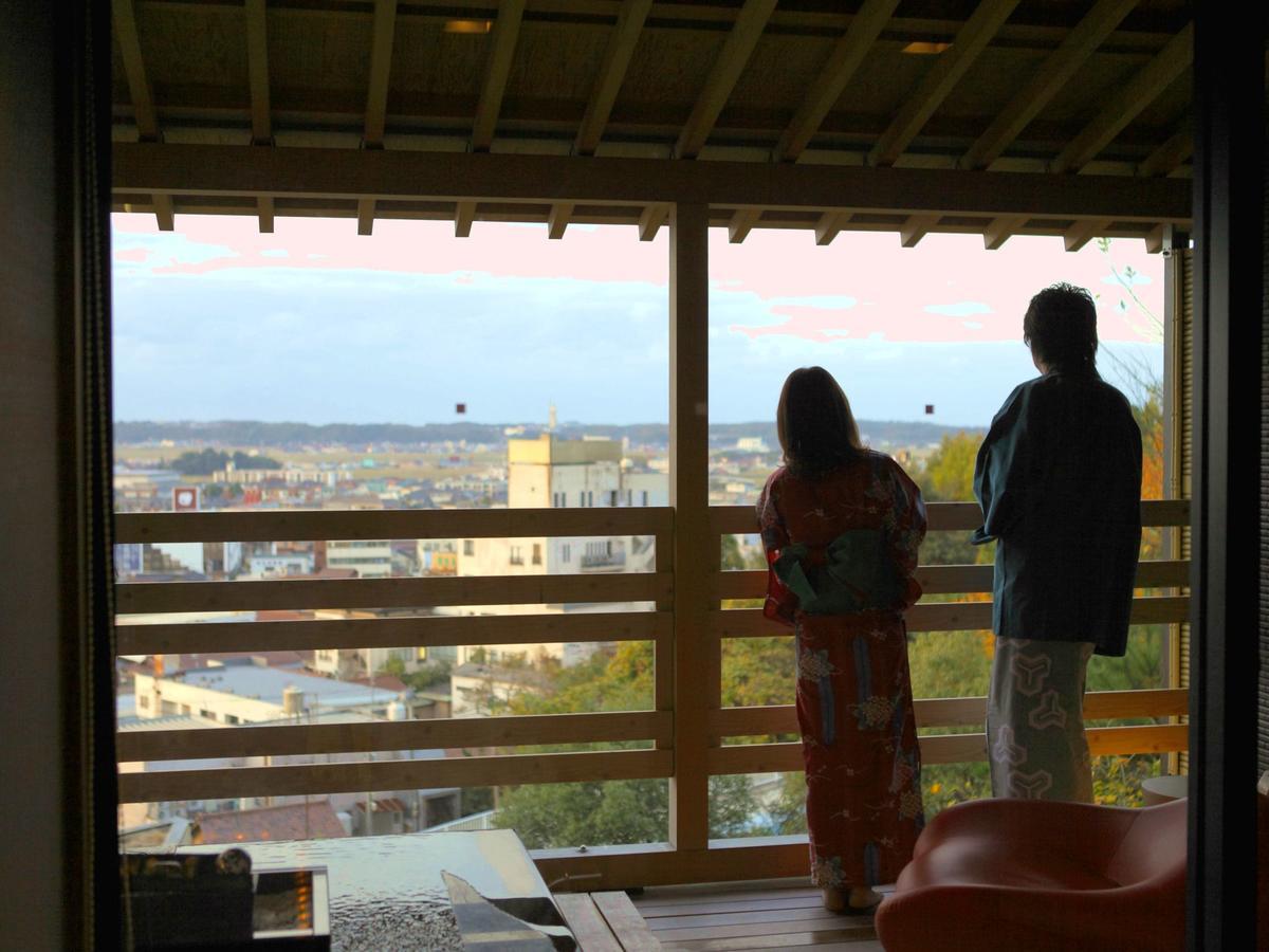 Yamashiro Onsen Midori No Yado Bansyoukaku Hotel Kaga  Exterior photo